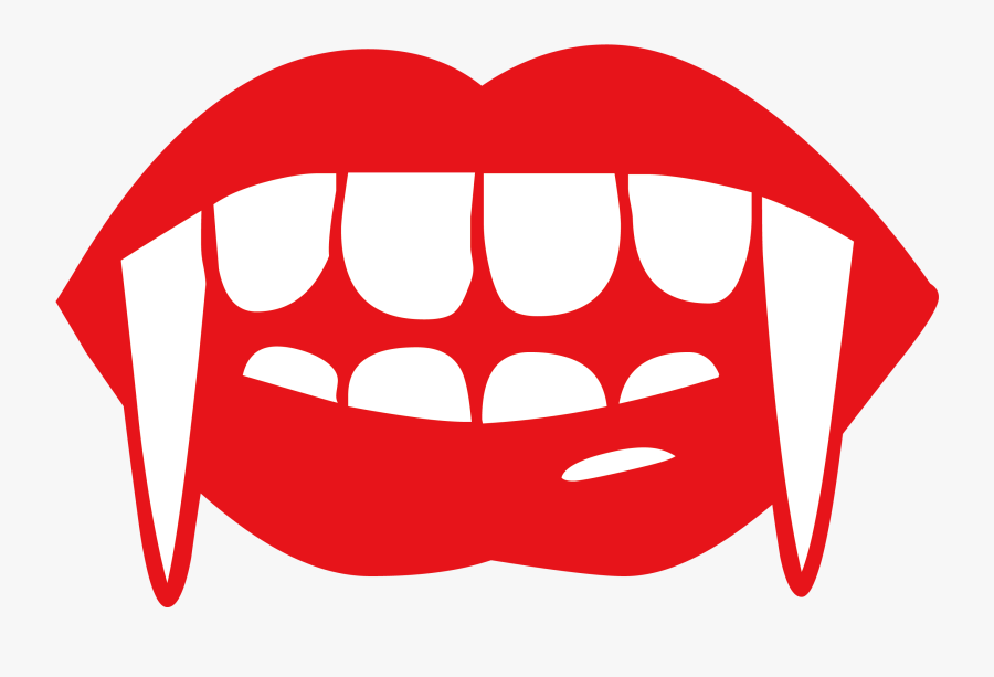 Fang Vampire Tooth Clip Art - Vampire Clipart, Transparent Clipart