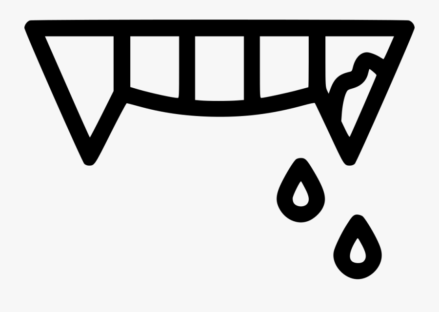 Tooth Teeth Draculla Vampire Blood Comments, Transparent Clipart