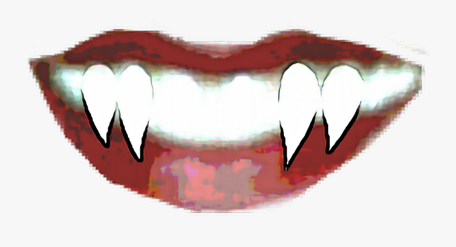 #vampire #vamp # Vampire Teeth #gothic, Transparent Clipart