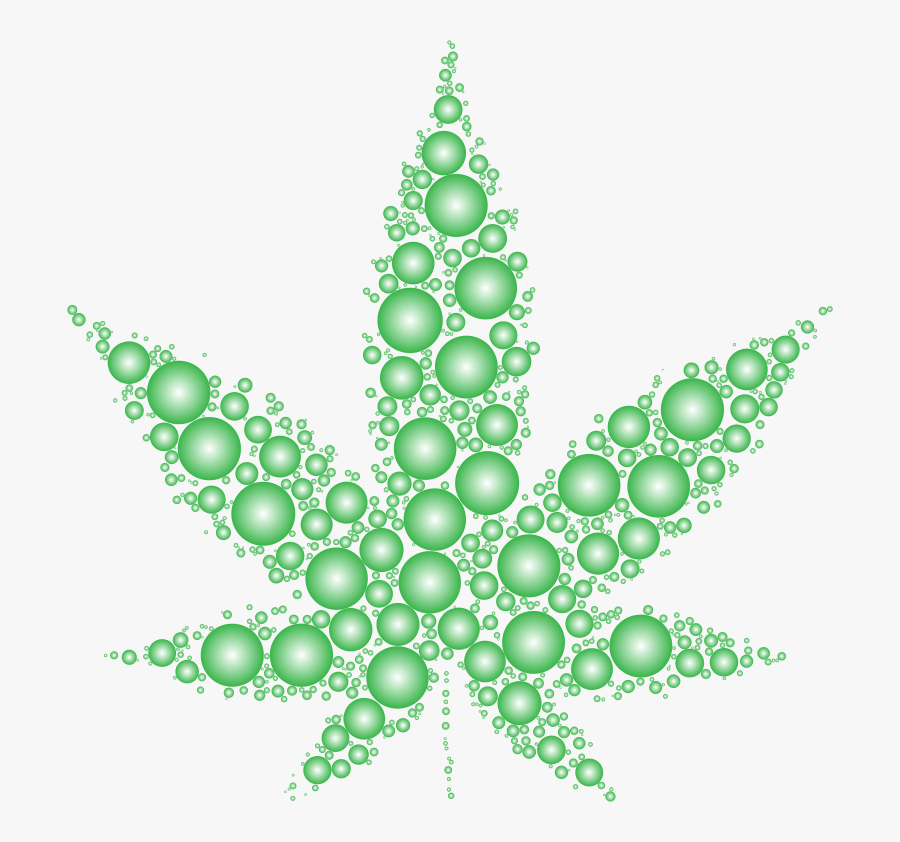 Cannabis Icon, Transparent Clipart