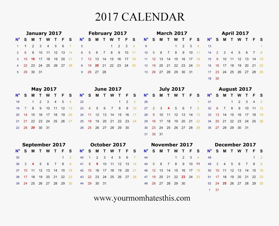 Clipart Calendar May - 2017 Calendar Pdf Printable, Transparent Clipart