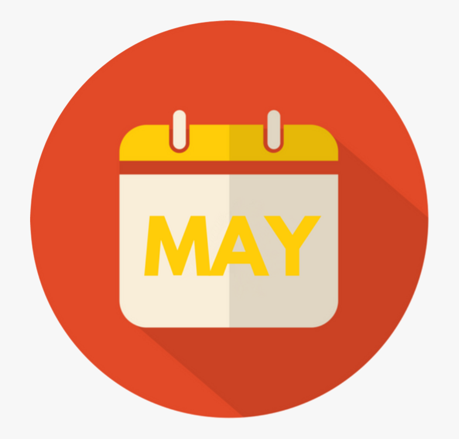 May 2018 Calendar Icon , Png Download - May Calendar Icon Png, Transparent Clipart
