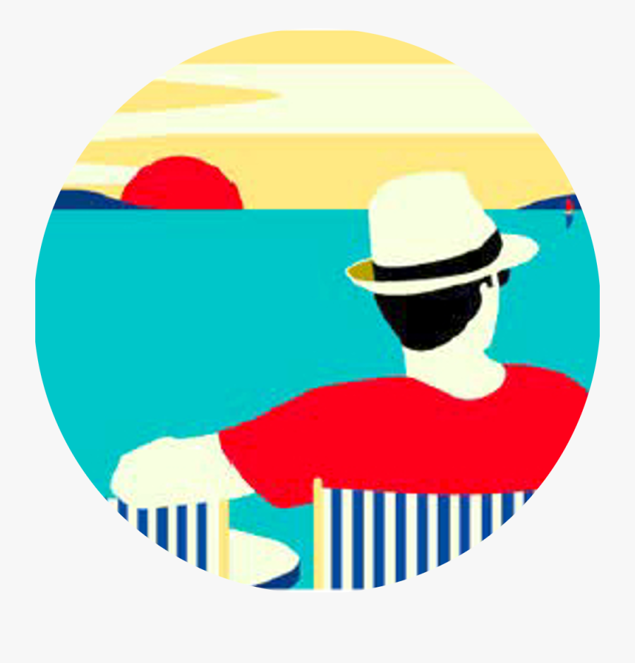 Illustration Beach Malika Favre Clipart , Png Download - Malika Favre Beach Prints, Transparent Clipart