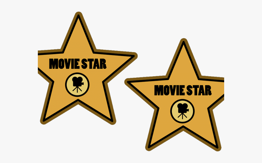 Fame Cliparts Free - Hollywood Star Clipart, Transparent Clipart