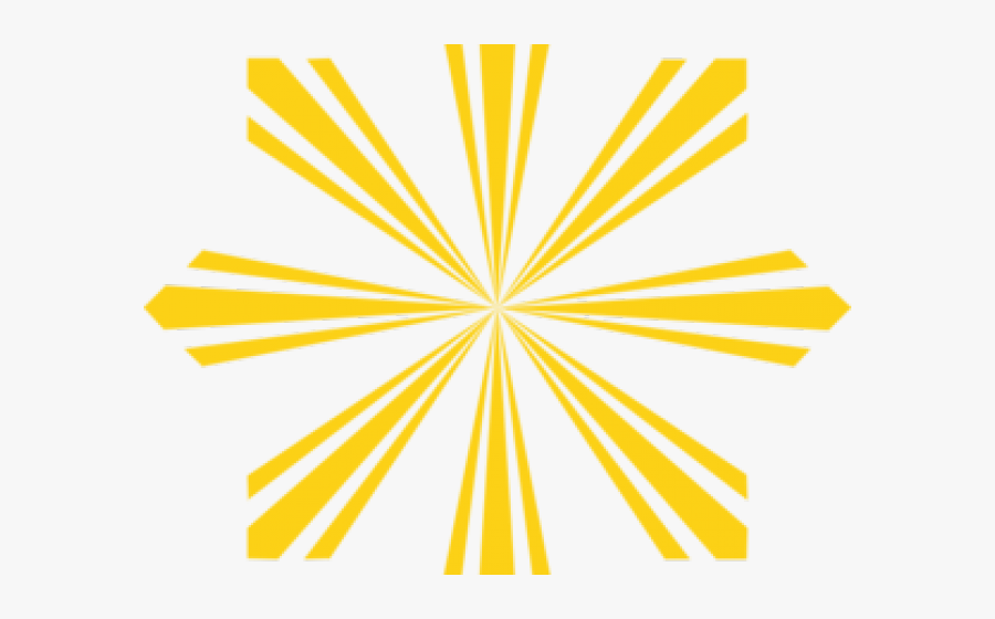 Sunray Cliparts - Sun In The Philippine Flag, Transparent Clipart