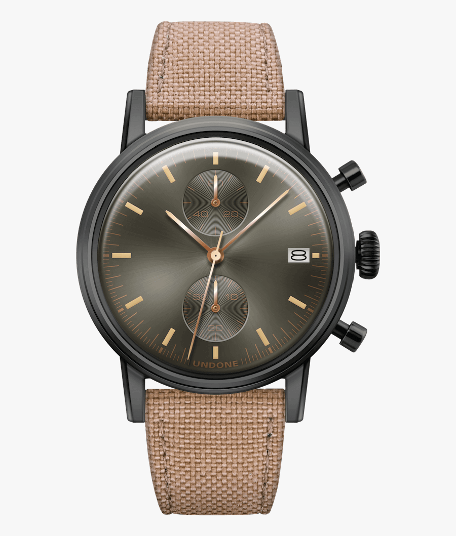 Undone Watch Black On Black, Transparent Clipart