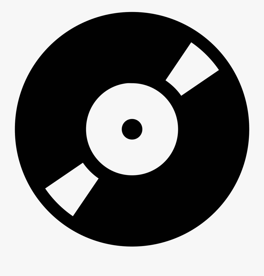 Collection Of Free Vinyl Vector Symbol - Record Label, Transparent Clipart