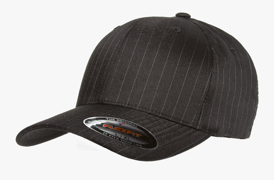 Flexfit Pinstripe Cap, Price/each - Gorra Negra New Era, Transparent Clipart
