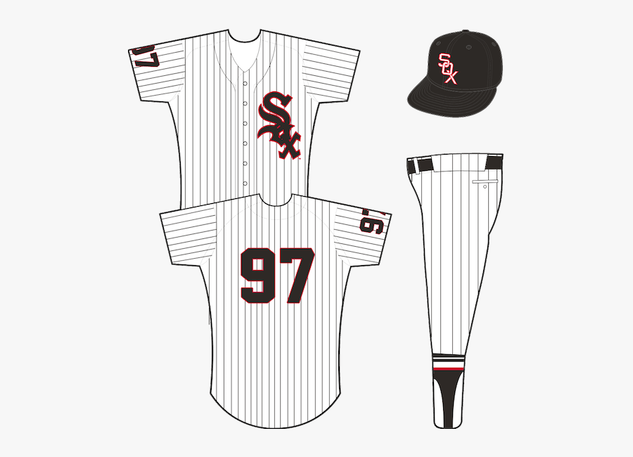 1958 Cleveland Indians Uniform, Transparent Clipart