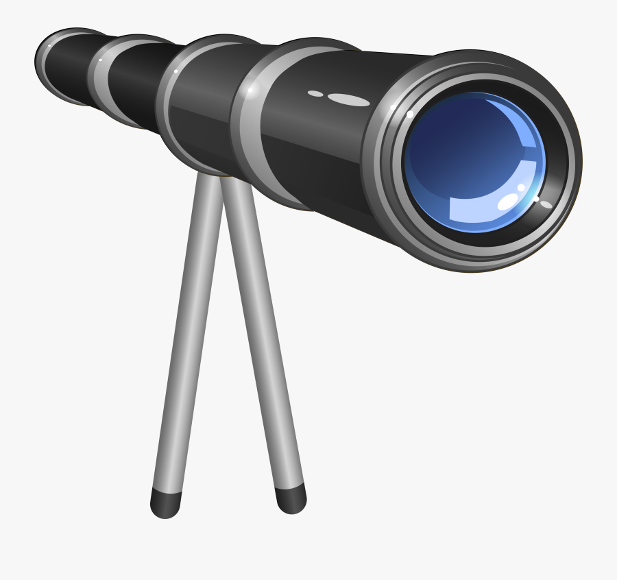 School Telescope Png Clipart Picture - Telescope Clipart No Background, Transparent Clipart
