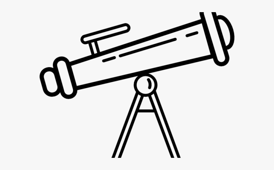 Microscope Clipart Scientific Observation - Science Tools Clipart Black And White, Transparent Clipart