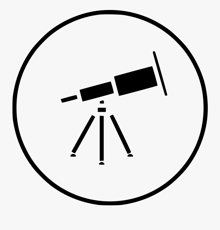 Telescope Device Tool Research Science Study Comments - Research, Transparent Clipart