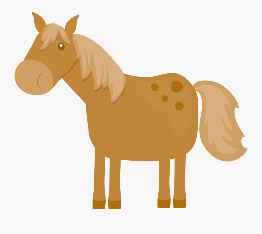 Dead Horse Cartoon - Cute Horse Clipart Png, Transparent Clipart
