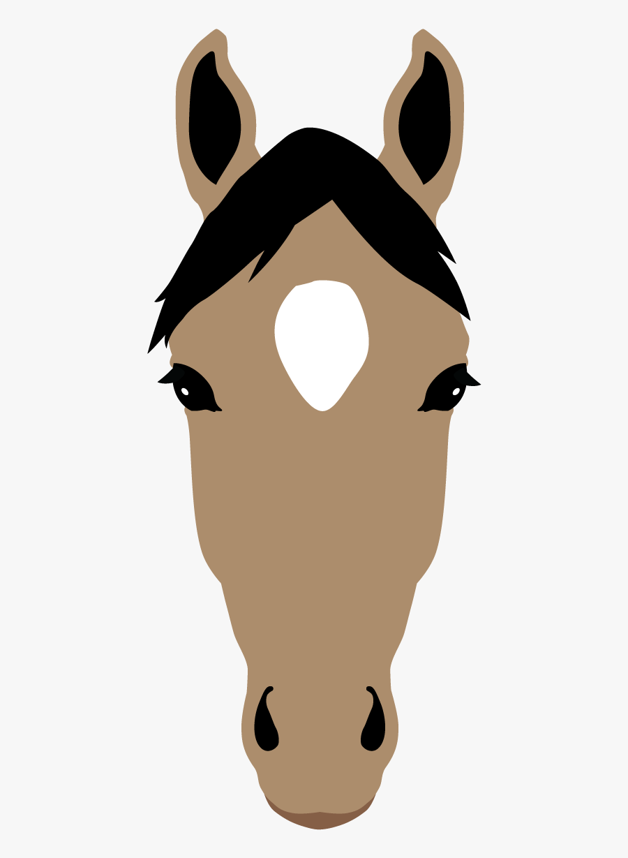 Horse Star Stripe Snip Marking, Transparent Clipart