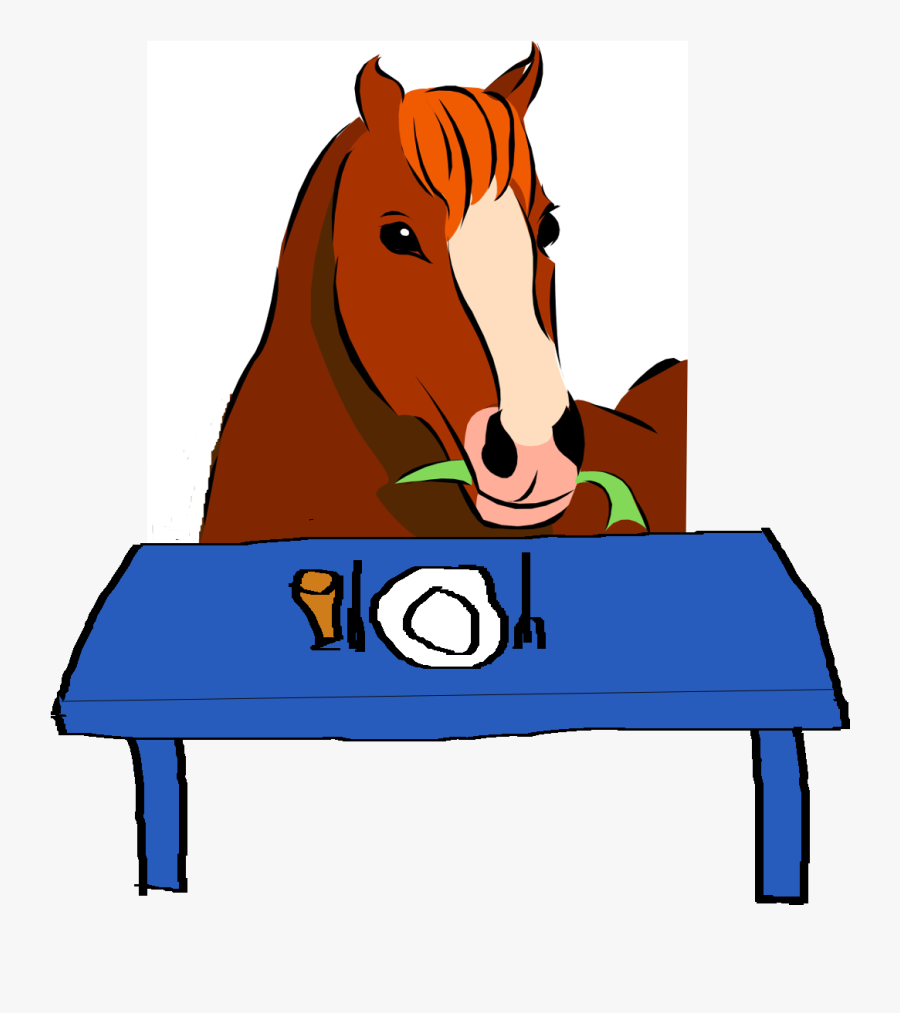 Transparent Horse Trail Riding Clipart - Drawing, Transparent Clipart