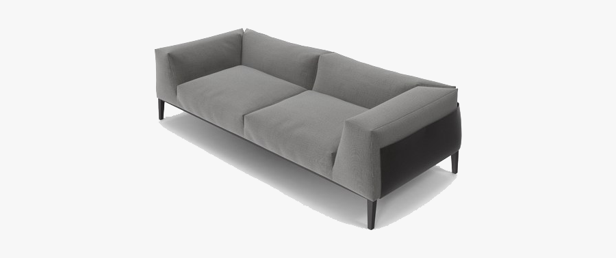 Couch Png Picture - Grey Couch Png, Transparent Clipart