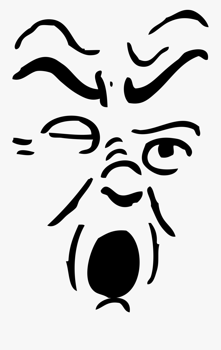 Monochrome - Pain Clip Art, Transparent Clipart