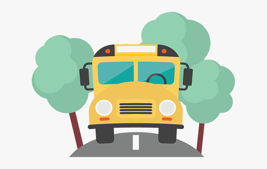 6 Tips For Home Safety As Kids Get Off The Bus - School Bus Back Png, Transparent Clipart