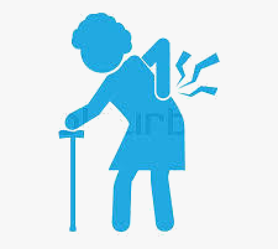Back Pain Elderly Clipart , Png Download - Back Pain Icon, Transparent Clipart