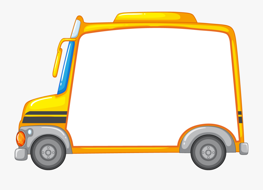 Cute Cartoon Car 1181*803 Transprent Png Free Download - Cute Bus Station Clipart Transparent Background, Transparent Clipart