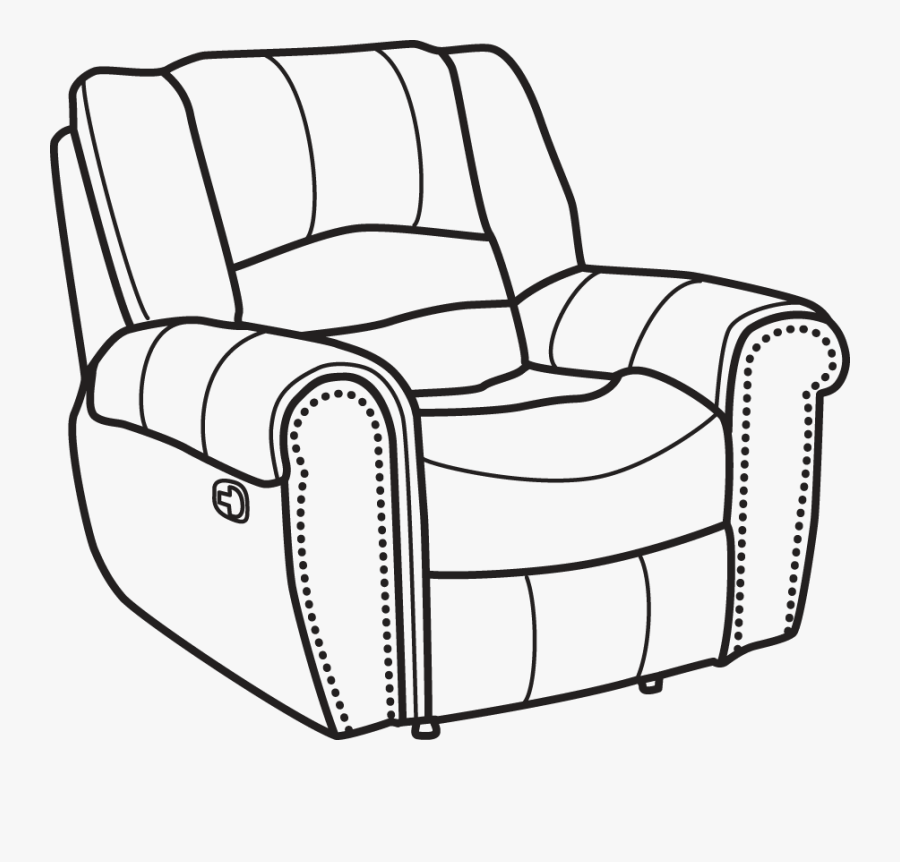 1210-54 - Recliner, Transparent Clipart