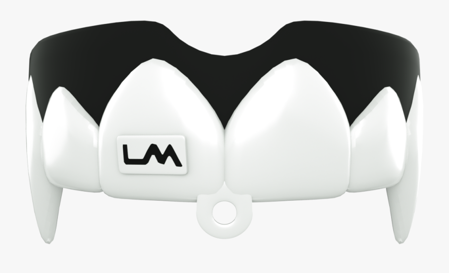 Black & White Football Mouthpiece W/ Detachable Strap"
 - Couch, Transparent Clipart