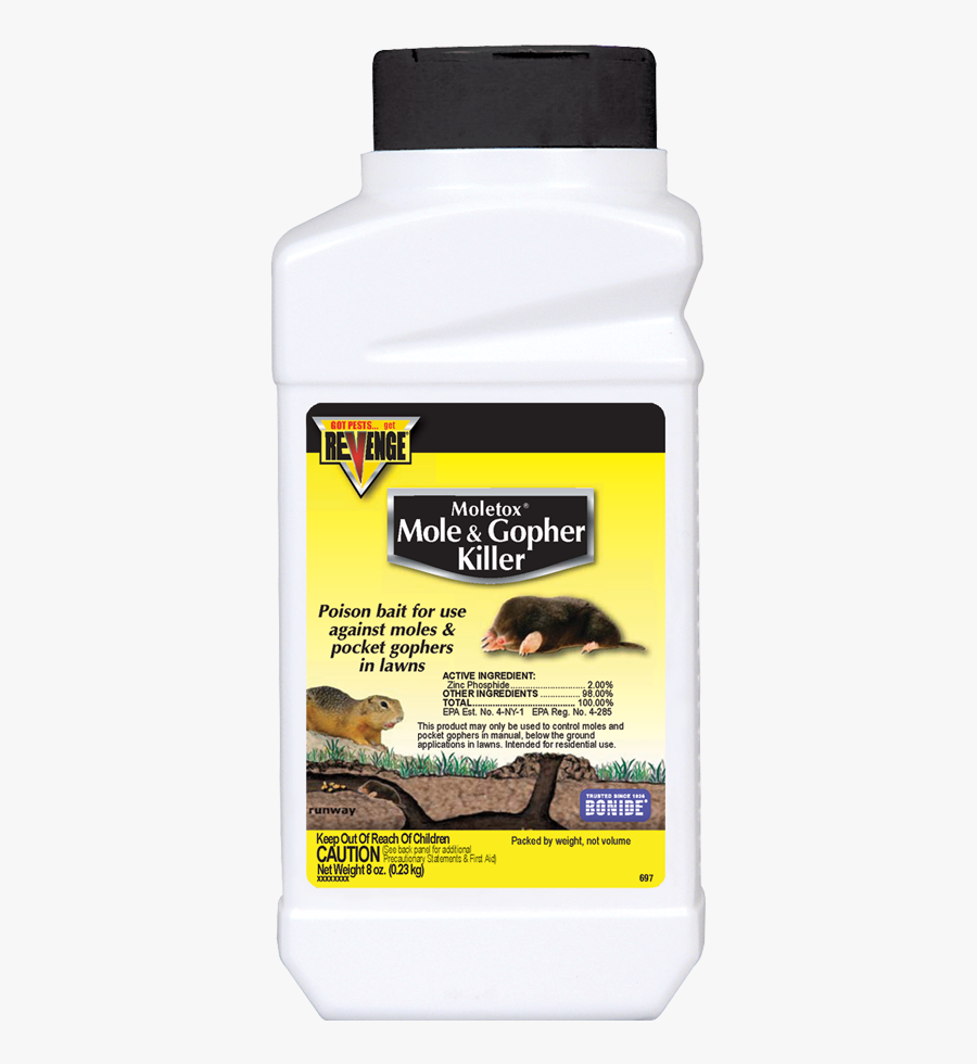 Clip Art Mole Control Bonide - Moletox Mole And Gopher Killer, Transparent Clipart
