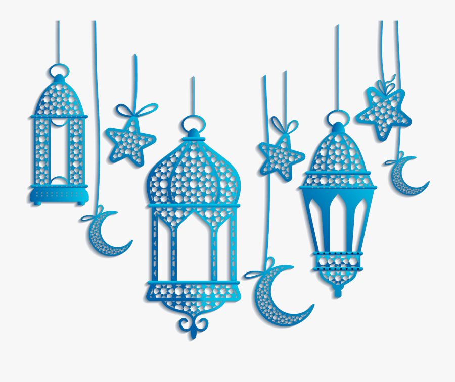 Islamic Lantern Decorations Png Download - Ramadan Lantern Vector Png, Transparent Clipart