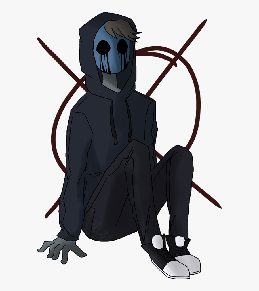 Creepypasta Fanart Eyeless Jack, Transparent Clipart
