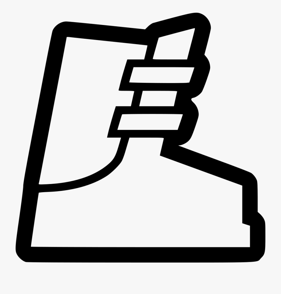 Ski Boot, Transparent Clipart