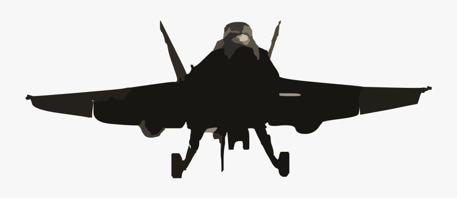 Airplane Mcdonnell Douglas F/a-18 Hornet United States - Military Aircraft Vector Png, Transparent Clipart