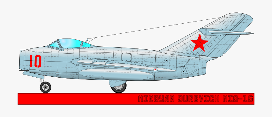 Mig-15 - Mig Clipart, Transparent Clipart