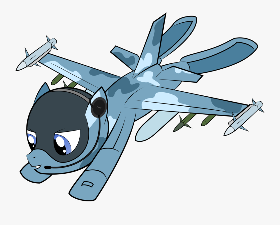 Transparent Jet Plane Clipart - Airplane Pony, Transparent Clipart