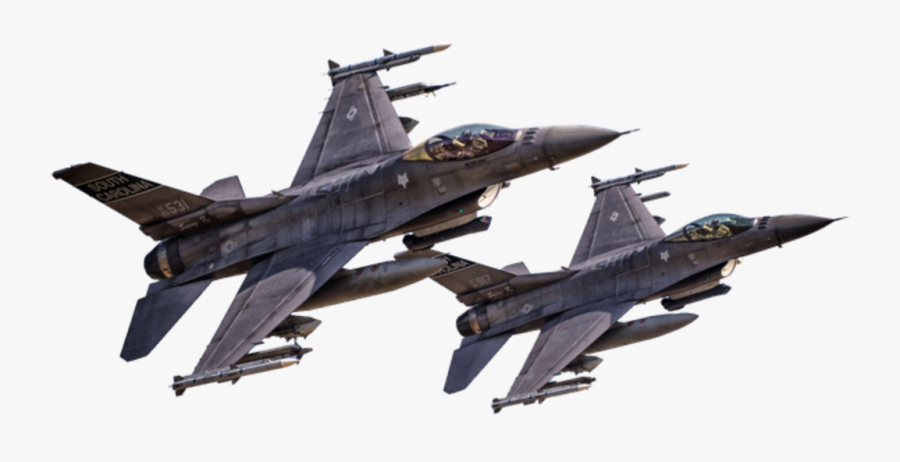 Clipart - General Dynamics F-16 Fighting Falcon, Transparent Clipart