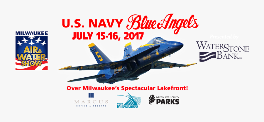 Waterstone Bank Announces Additional 2017 Performers - Milwaukee Air And Water Show 2017, Transparent Clipart