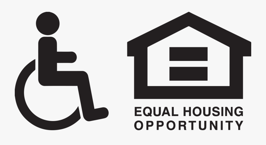 Fair Housing And Handicap Logo - Equal Housing Opportunity Logo Large, Transparent Clipart
