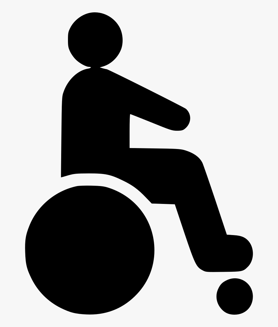 Disabled Handicap Symbol Png - Portable Network Graphics, Transparent Clipart