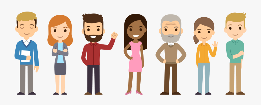 Injury Clipart Handicap Person - Diverse People Cartoon, Transparent Clipart