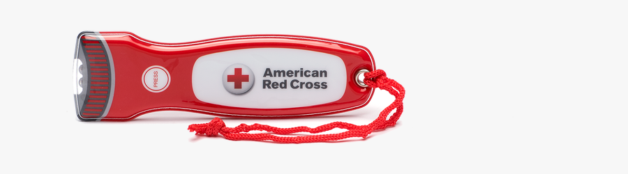 Clip Art Flat Flashlight - American Red Cross, Transparent Clipart
