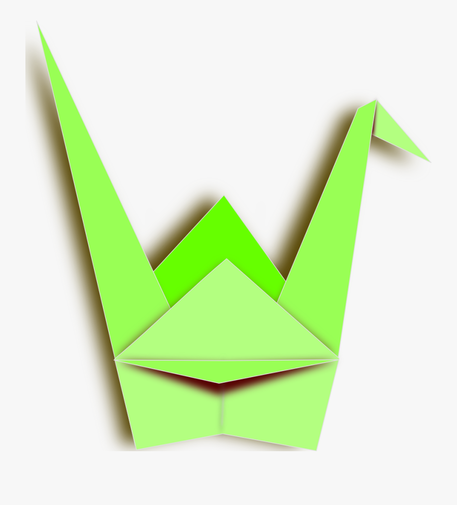 Giant Paper Crane Png, Transparent Clipart