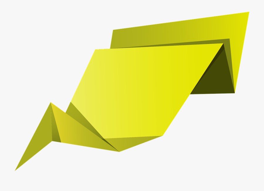 Folding Paper Design Png, Transparent Clipart