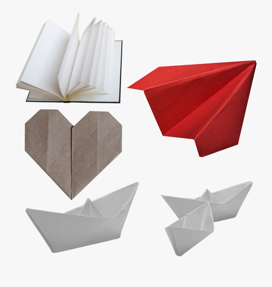 Use These Sample Clipart Items From The Paper Art Clipart - Origami, Transparent Clipart