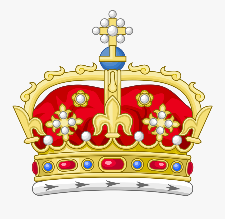 Tudor Crown, Transparent Clipart