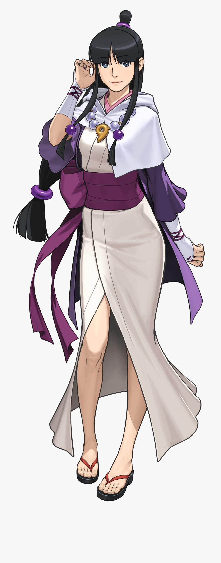 Ace Attorney Clipart Spirit - Phoenix Wright Spirit Of Justice Maya, Transparent Clipart