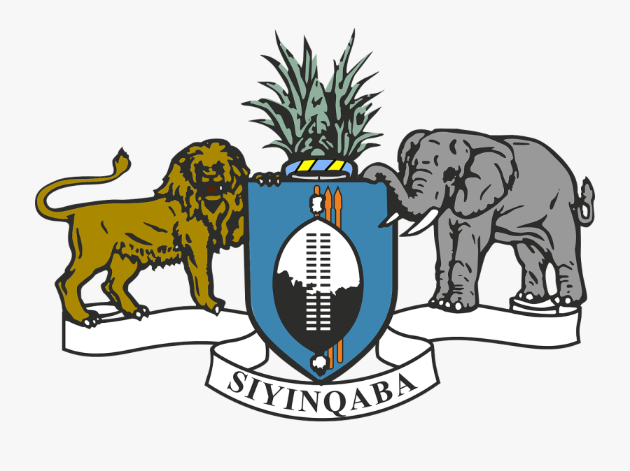 Transparent Absolute Monarchy Clipart - Swazi Coat Of Arms, Transparent Clipart