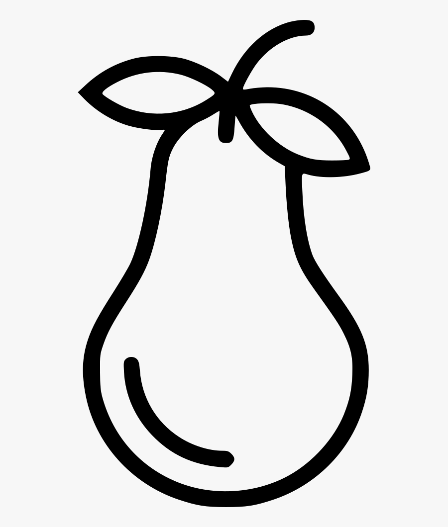 Pear Breakfast Meal Dinner Fast Comments, Transparent Clipart