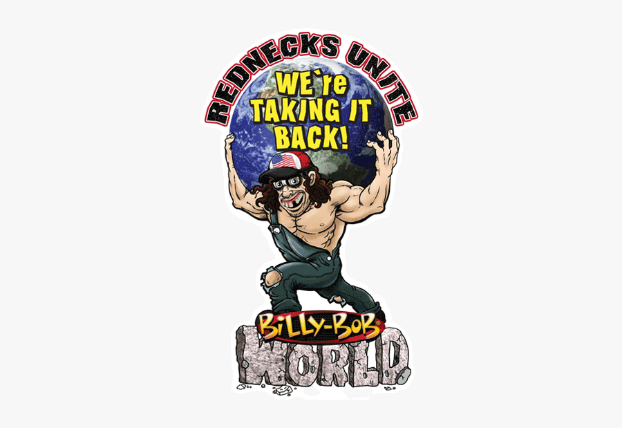 Rednecks Unite - Cartoon, Transparent Clipart