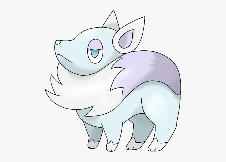 Arctic Fox Cute Art, Transparent Clipart