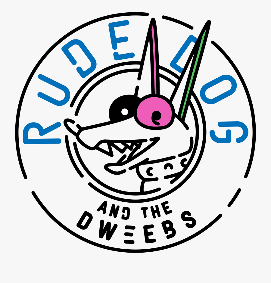 Rude Dog And The Dweebs Logo, Transparent Clipart