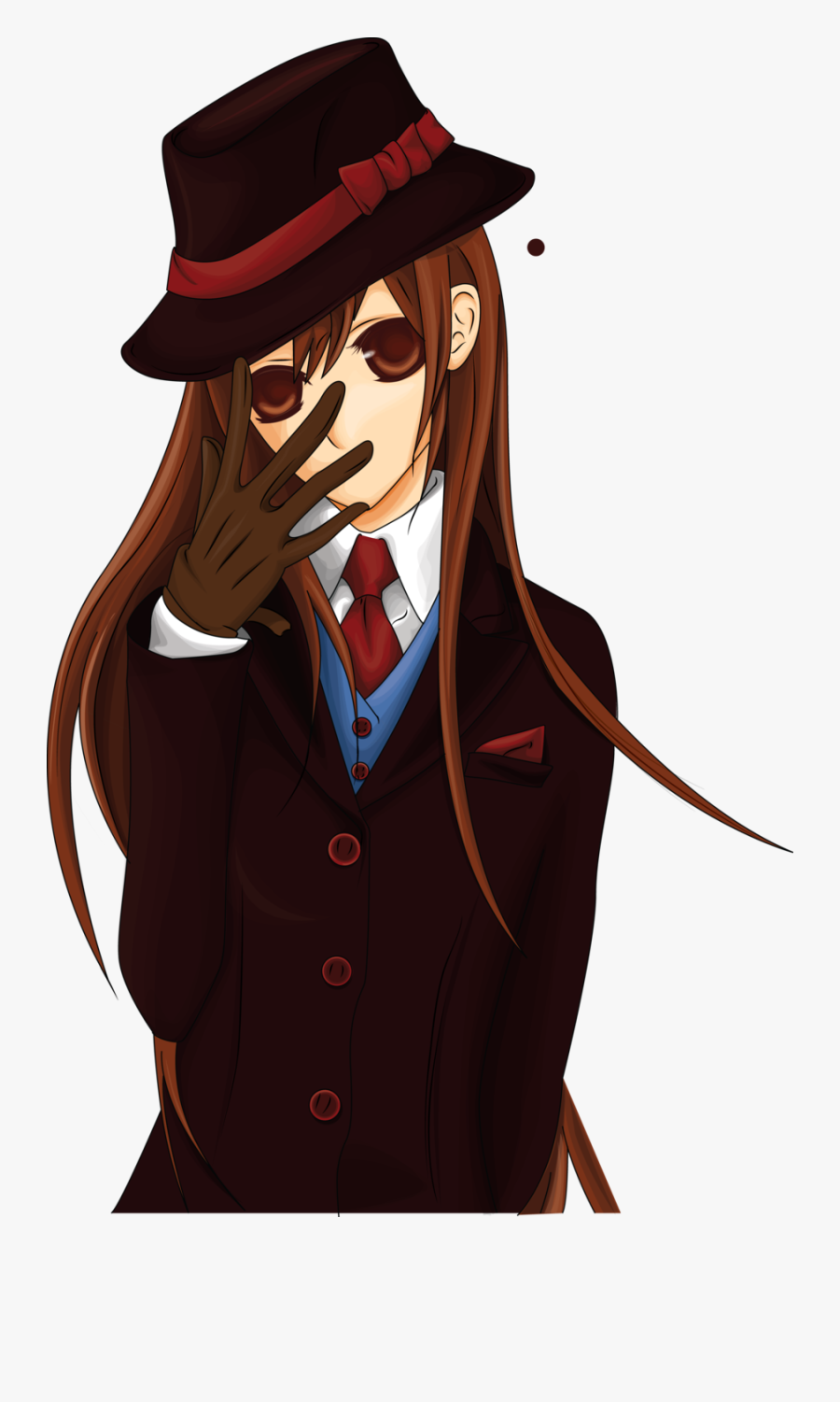 Anime Gangsta Drawing Transprent - Gangster Anime Girl Mafia, Transparent Clipart